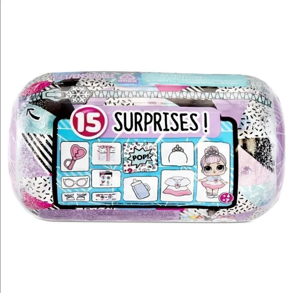 NEW! LOL SURPRISE Winter Chill Surprise Doll Includes 15 Surprises Colle…
